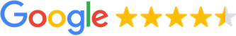 Google reviews: 4.5 uit 5 sterren